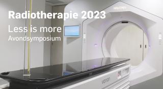 Symposium radiotherapie Less is more