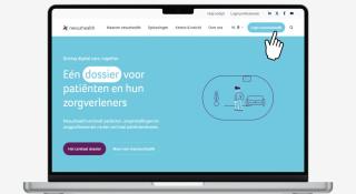 inloggen op mynexuzhealth om een afspraak te maken