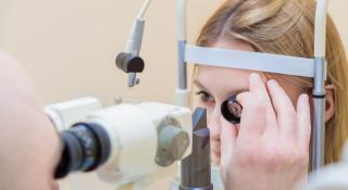 Oogtest bij diabetespatiënte