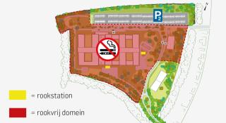 Plan rookvrij ziekenhuisdomein