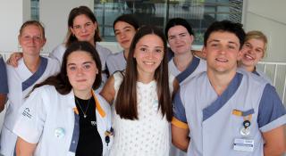 Jobstudenten administratie schoonmaak en labo in AZ Sint-Maarten